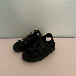 Doc Marten platform sandals
